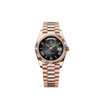 B- Rolex Day-Date 40 Oyster, 40 mm, Everose gold