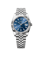 Rolex Datejust 41 Oyster, 41 mm, Oystersteel and white gold