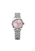 Rolex Lady-Datejust Oyster, 28 mm, Oystersteel and white gold