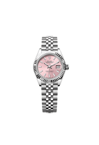 Rolex Lady-Datejust Oyster, 28 mm, Oystersteel and white gold