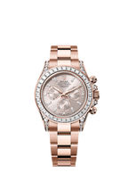Cosmograph Daytona Oyster, 40 mm, Everose gold and diamonds Reference 126595TBR