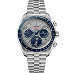 Speedmaster Moonphase 43 mm, steel on steel