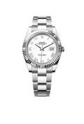 Rolex Datejust 41 Oyster, 41 mm, Oystersteel and white gold