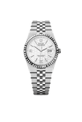 Rolex Land-Dweller 36 Oyster, 36 mm, Oystersteel and white gold