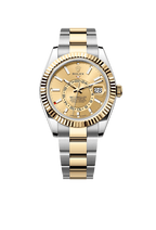Rolex Sky-Dweller Oyster, 42 mm, Oystersteel and yellow gold