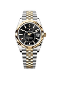 Rolex Sky-Dweller Oyster, 42 mm, Oystersteel and yellow gold