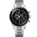 A- Speedmaster First OMEGA in Space 39.7 mm, steel on steel
