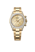 Rolex Cosmograph Daytona Oyster 40 mm yellow gold and diamonds