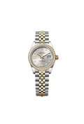Rolex Lady-Datejust Oyster, 28 mm, Oystersteel, yellow gold and diamonds
