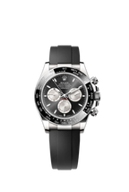 Rolex Cosmograph Daytona White Gold Steel Grey Dial with Oysterflex Bracelet