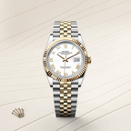 Rolex Datejust 36 Oyster, 36 mm, Oystersteel and yellow gold