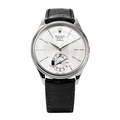 Rolex Cellini 50529, Dual Time, 18K White Gold, Silver Dial