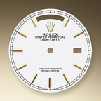 Rolex Day-Date 36mm Yellow Gold Silver Dial