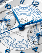 Speedmaster Chronoscope 43 mm, steel on steel