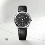 Rolex 1908 39 mm, 18 kt white gold, polished finish
