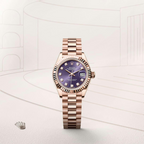Rolex Lady-Datejust Oyster, 28 mm, Everose gold