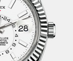 Rolex Sky-Dweller Stainless Steel, White Index Dial, 42 mm
