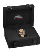 A- Speedmaster Moonwatch Professional 42 mm, Moonshine™ gold on Moonshine™ gold