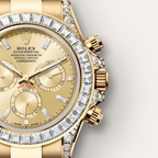 Rolex Cosmograph Daytona Oyster 40 mm yellow gold and diamonds