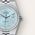 Rolex Land-Dweller 36 Oyster, 36 mm, platinum and diamonds