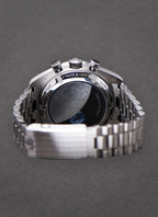 B- Speedmaster Anniversary Series 42 mm, steel on coated nylon fabric strap