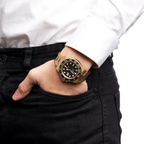 Rolex GMT-Master II “Root Beer” Yellow Gold Black Dial